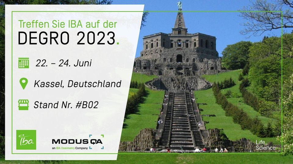 Treffen Sie uns auf der DEGRO 2023, Kassel Kongress Palais, 22 June to ...