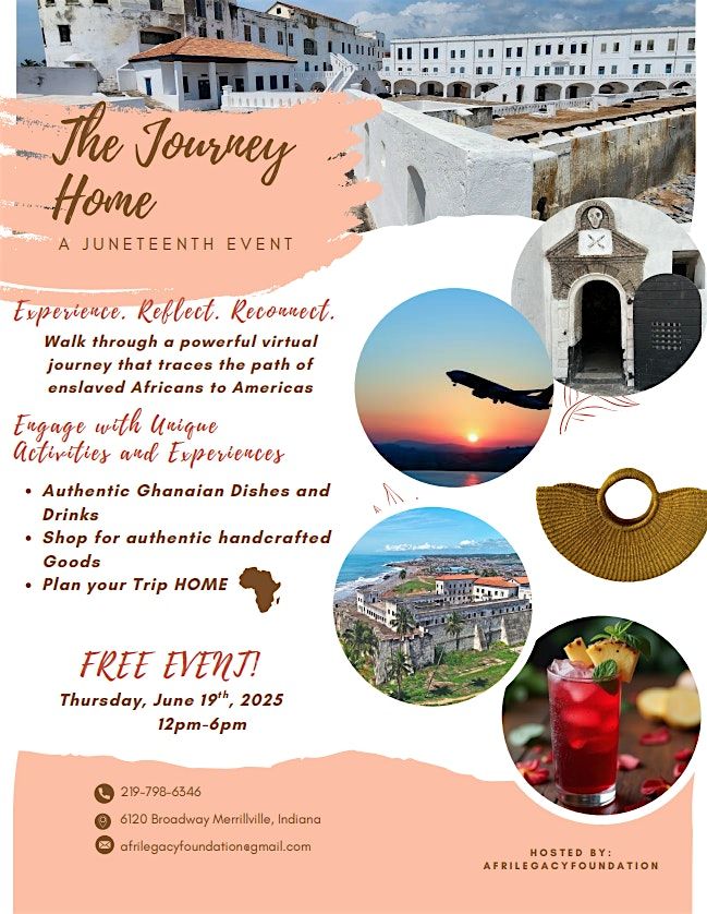 The Journey Home: A Juneteenth Event, 19 June | Event in Merrillville | AllEvents