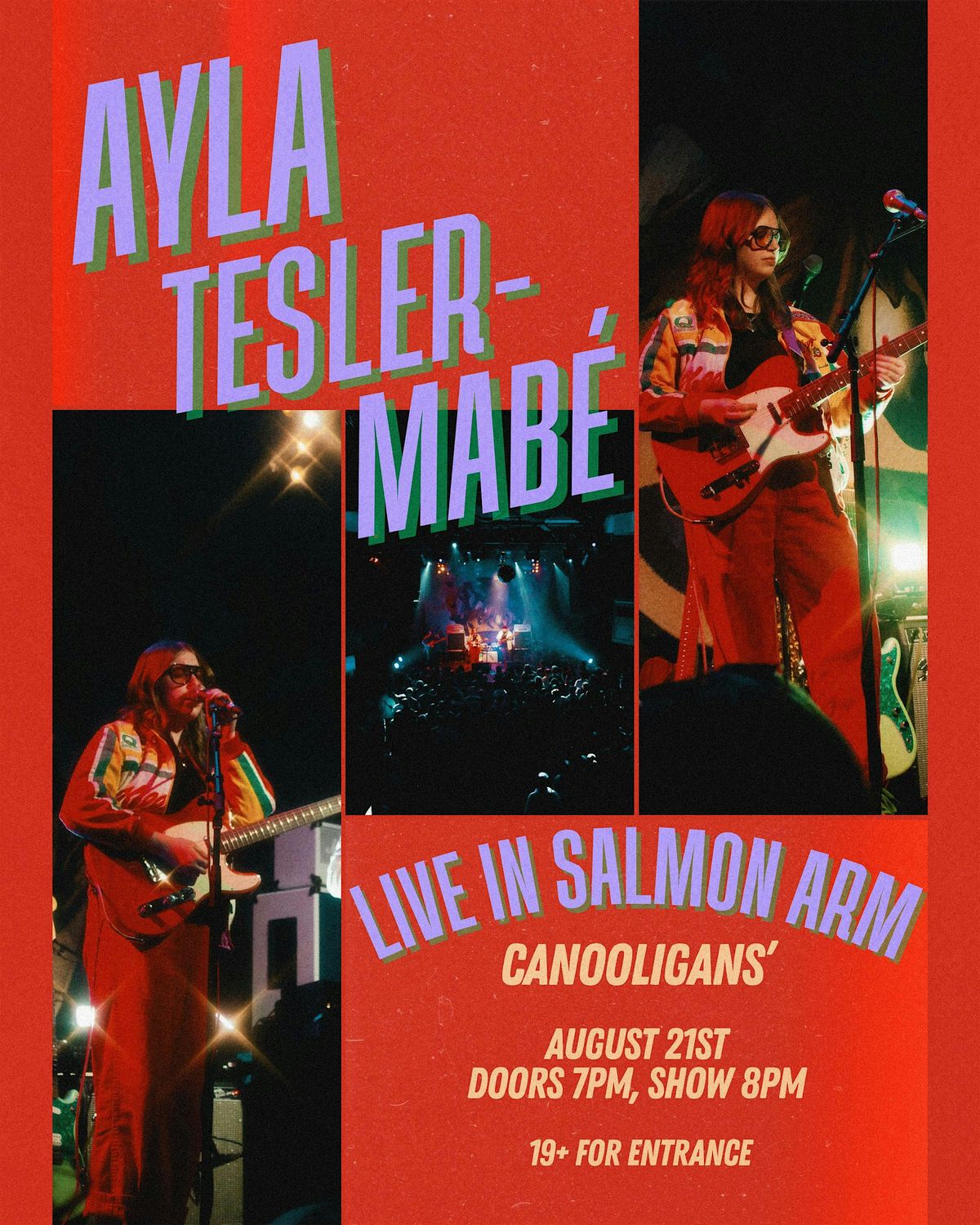 Ayla Tesler-Mabé @ Canooligans', 21 August | Event in Canoe | AllEvents