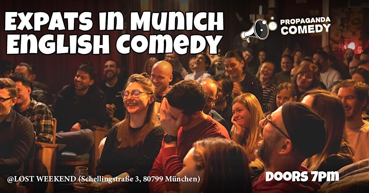 EXPATs in Munich - English Comedy Showcase with Steph DePrez, 30 November | Event in München | AllEvents
