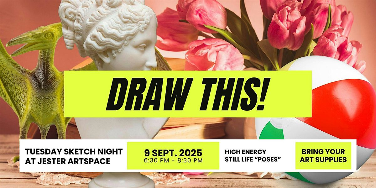 Tuesday Sketch Night: Draw This! Surprise Objects, 9 September | Event in Wilmington | AllEvents