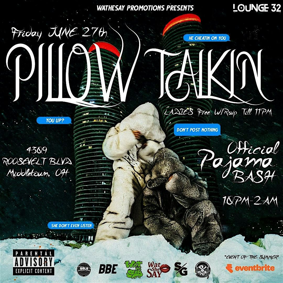 Pillow Talkin 2.0 : Official Pajama Bash, 27 June | Event in Middletown | AllEvents