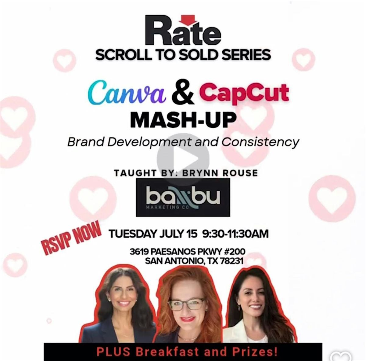 Scroll to Sold - Canva & CapCut Mash-Up | Event in San Antonio | AllEvents