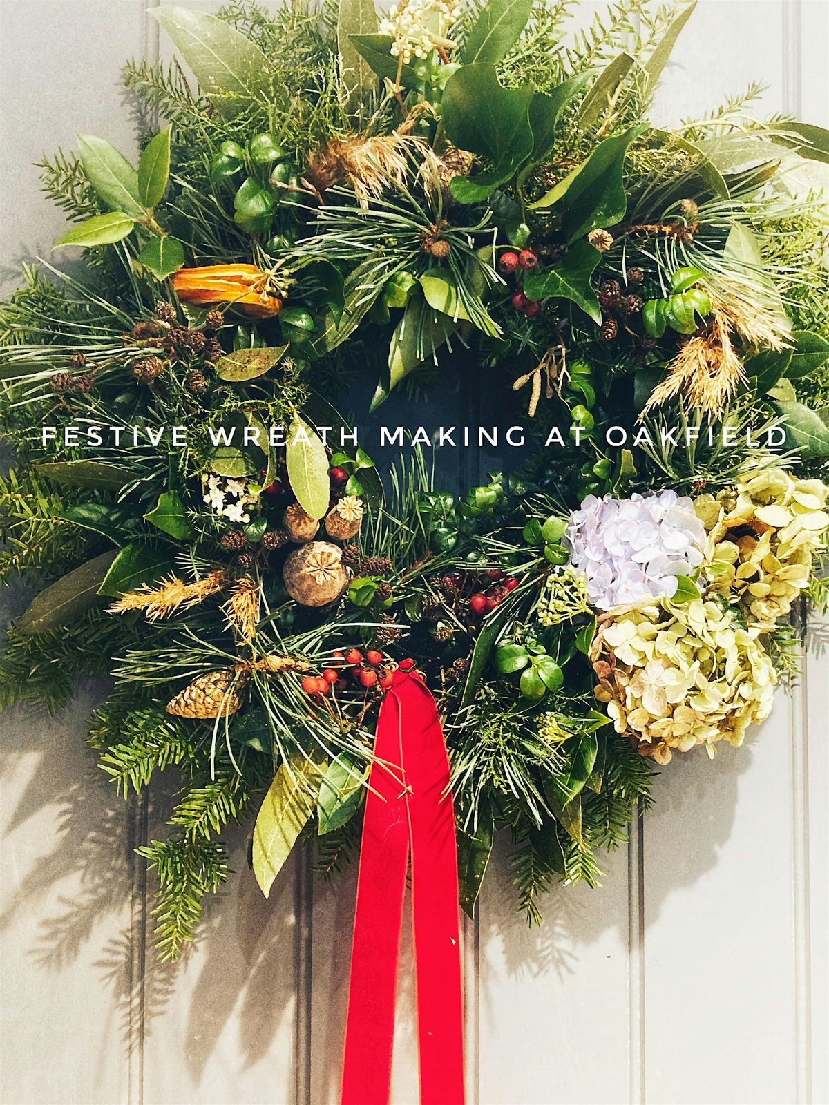 Festive Wreath Making Workshop at OAKFIELD, 30 November | Event in Errol | AllEvents