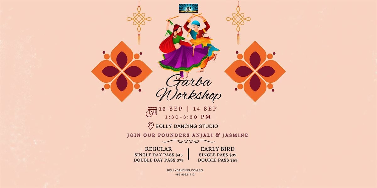 Garba 2025 with Bolly Dancing Studio, 13 September | Event in Singapore | AllEvents