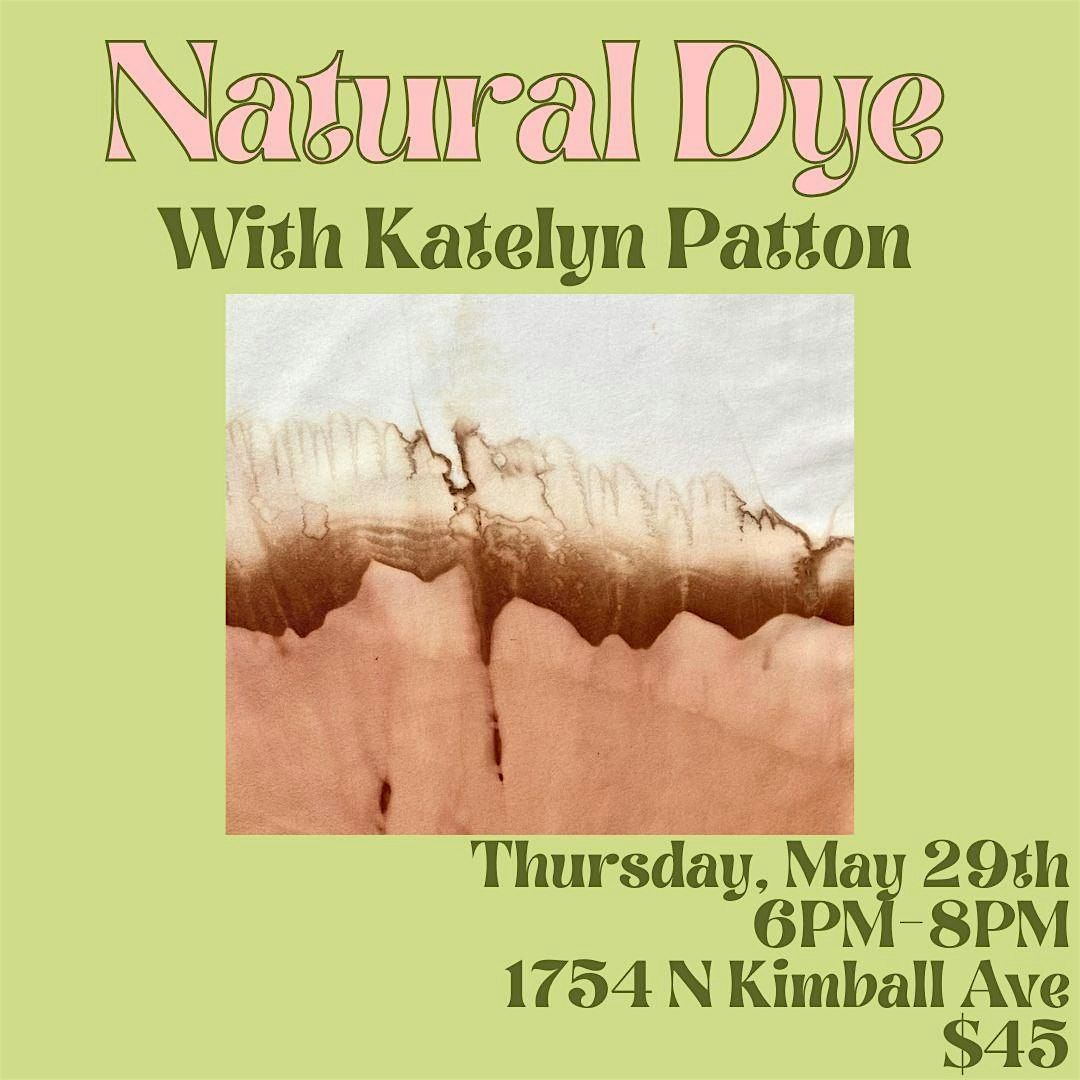 Natural Dye with Invasive Buckthorn led by Katelyn Patton, 29 May | Event in Chicago | AllEvents