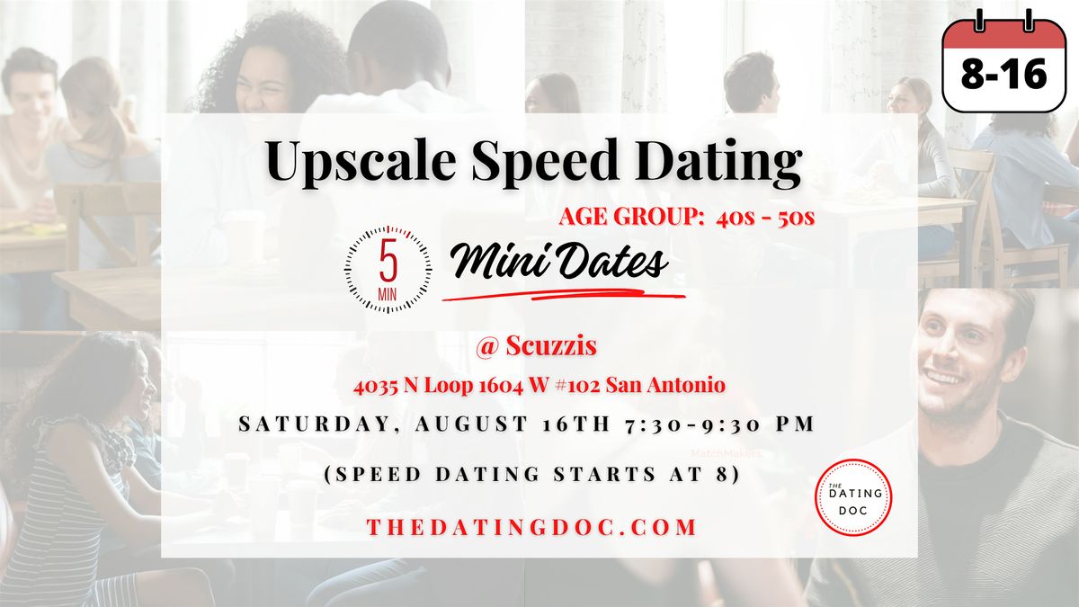 San Antonio Upscale Speed Dating (Ages: 40s - 50s) | Event in San Antonio | AllEvents
