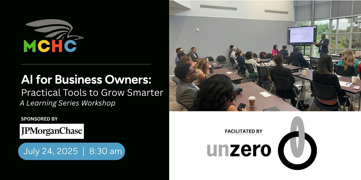 AI for Business Owners:Practical Tools to Grow Smarter, 24 July | Event in The Woodlands | AllEvents