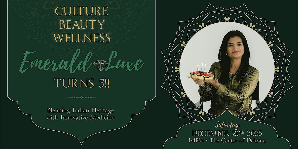 Emerald Luxe Turns 5!, 20 December | Event in Deltona | AllEvents