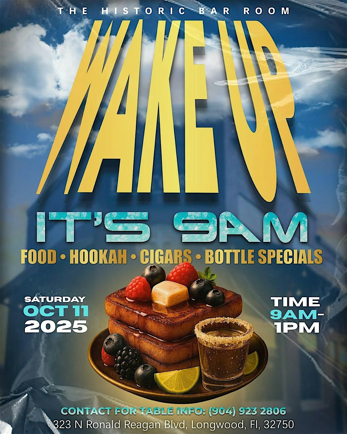 Wake Up it’s 9am, 29 November | Event in Longwood | AllEvents