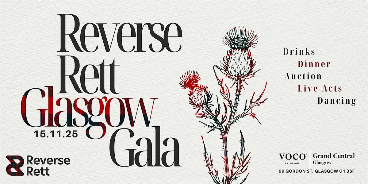 Reverse Rett Glasgow Gala, 15 November | Event in Glasgow | AllEvents