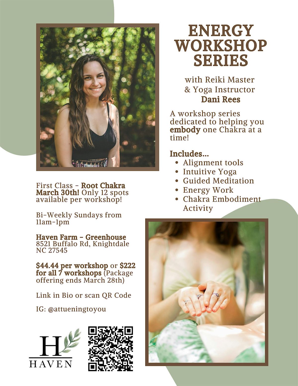 Energy Workshop: Chakra Series | Event in Knightdale | AllEvents