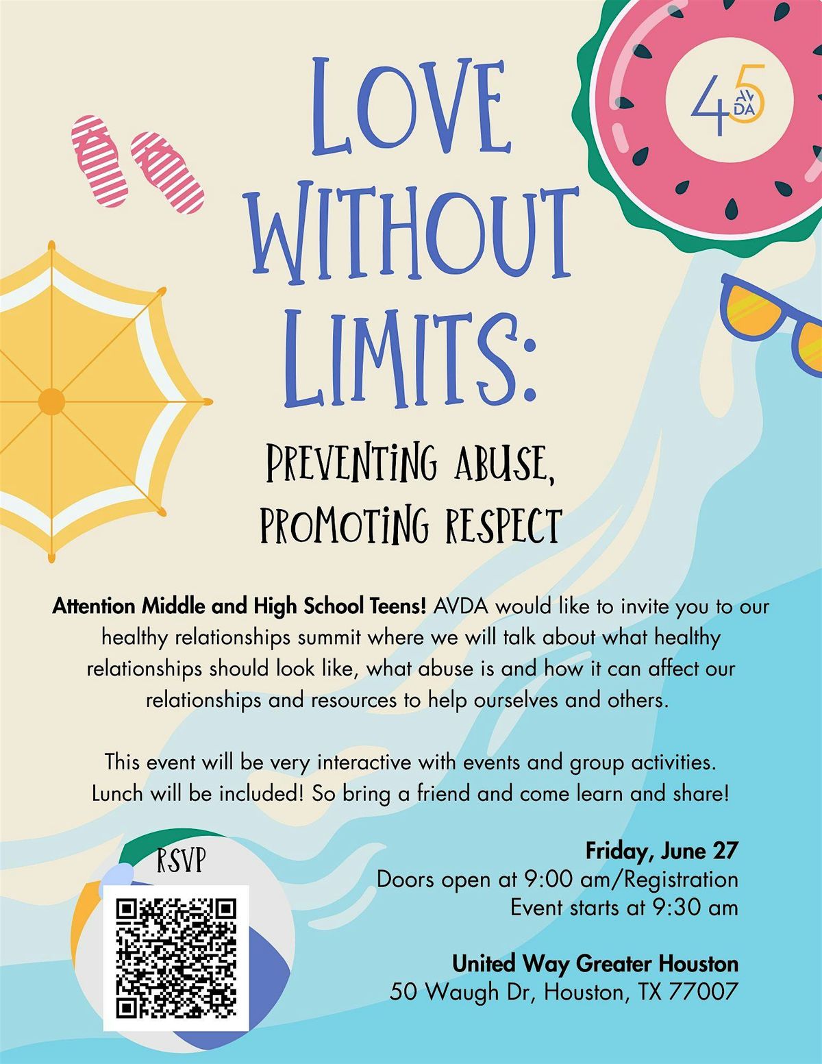 Love Without Limits: Preventing Abuse, Promoting Respect, 28 June | Event in Houston | AllEvents