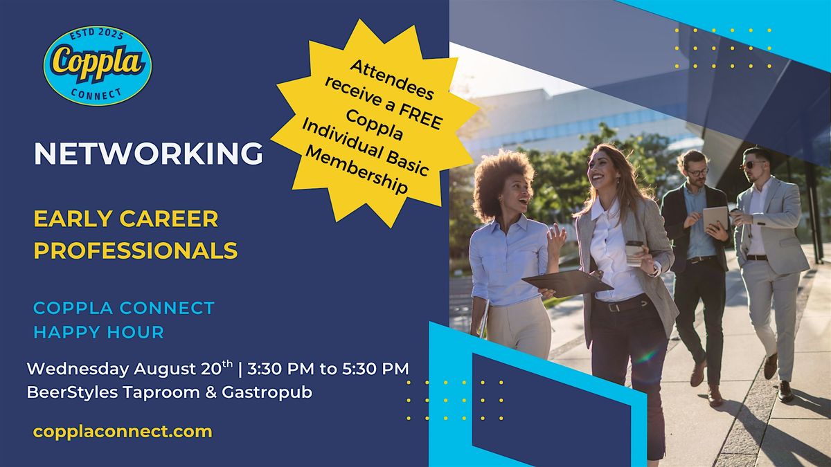 Early Career Professionals  Networking (Des Moines), 20 August | Event in West Des Moines | AllEvents
