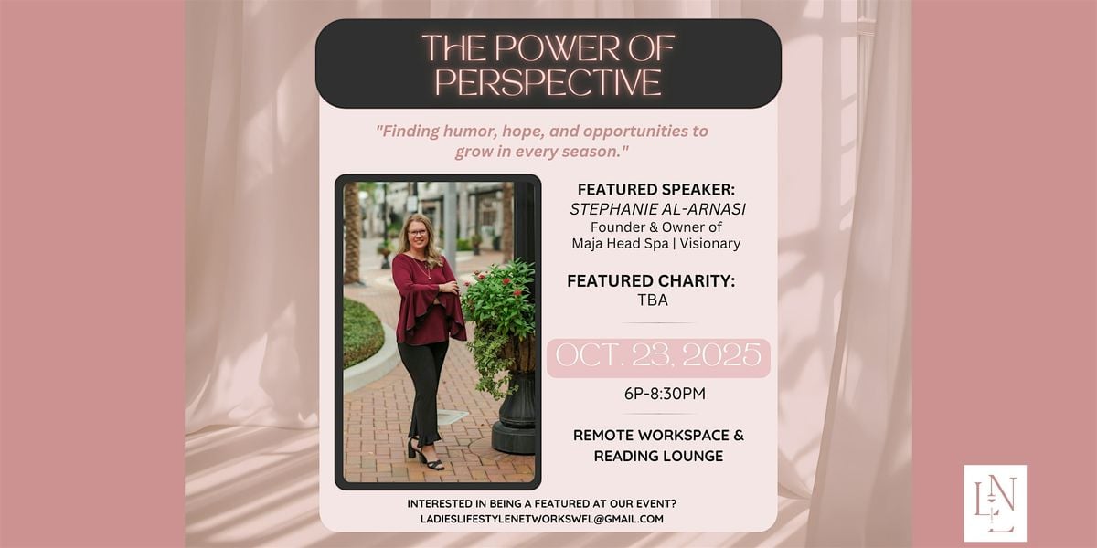 The Power of Perspective, 23 October | Event in Fort Myers | AllEvents
