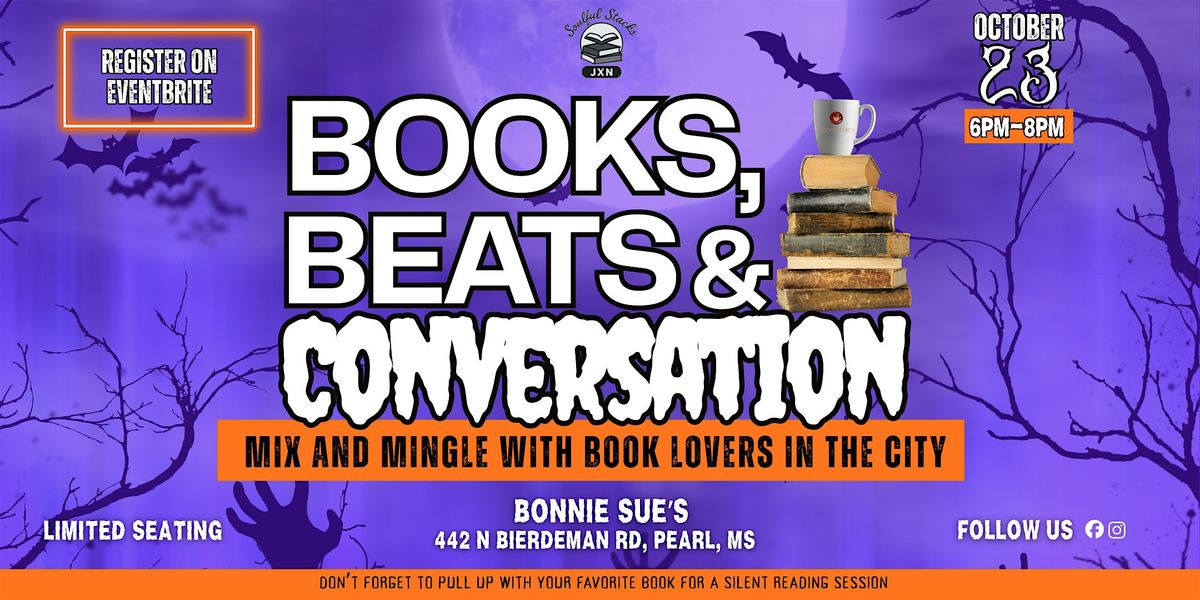 Books, Beats and Conversation, 23 October | Event in Pearl | AllEvents