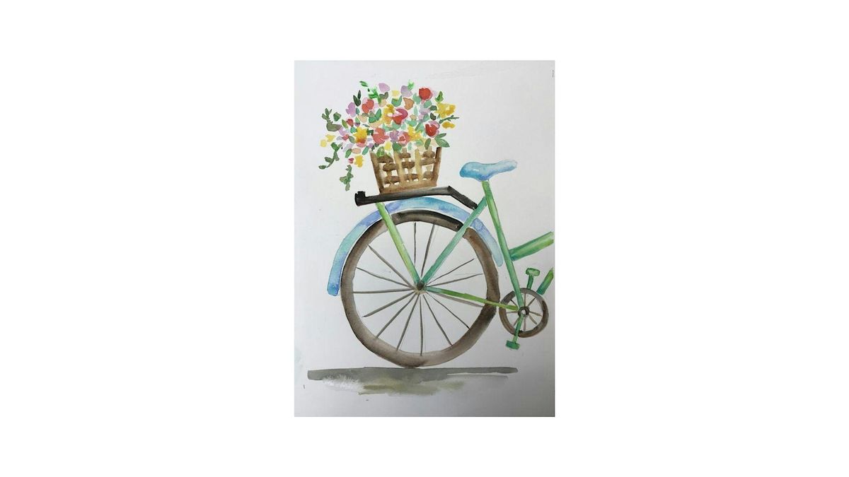 Paint & Sip- Biking with Beauty, 31 July | Event in Bridgewater | AllEvents