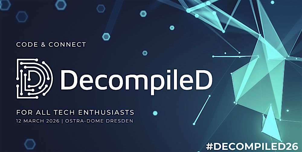 DecompileD Conference 2026, 12 March | Event in Dresden | AllEvents
