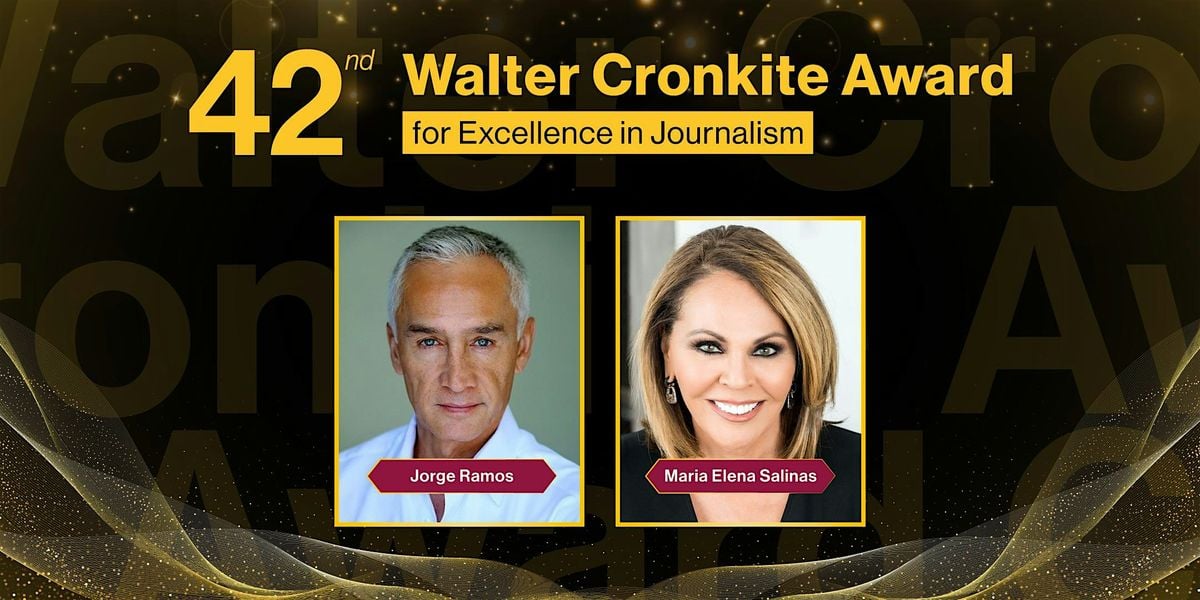 42nd Walter Cronkite Award for Excellence in Journalism, 24 February | Event in Phoenix | AllEvents
