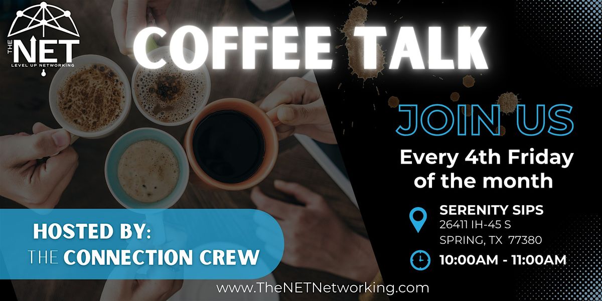 The NET Connection Crew Coffee and Networking, 27 June | Event in Spring | AllEvents