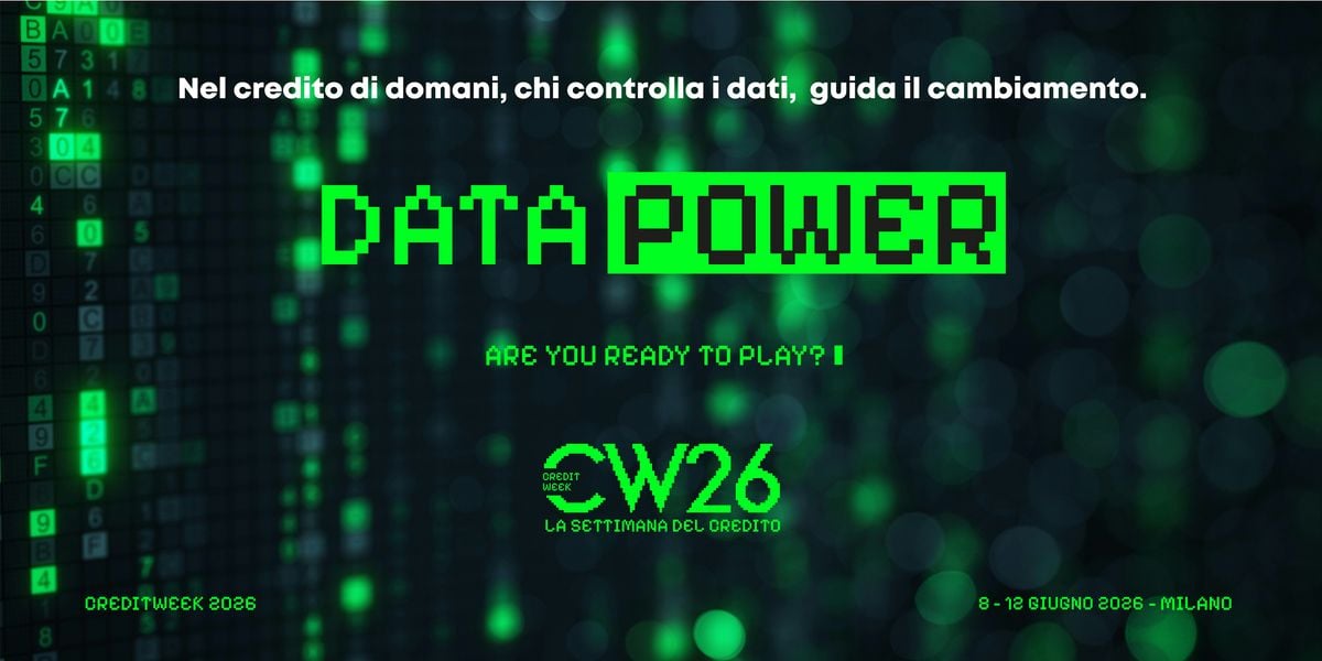 CreditWeek 2026 - Data Power, 8 June | Event in Milano | AllEvents