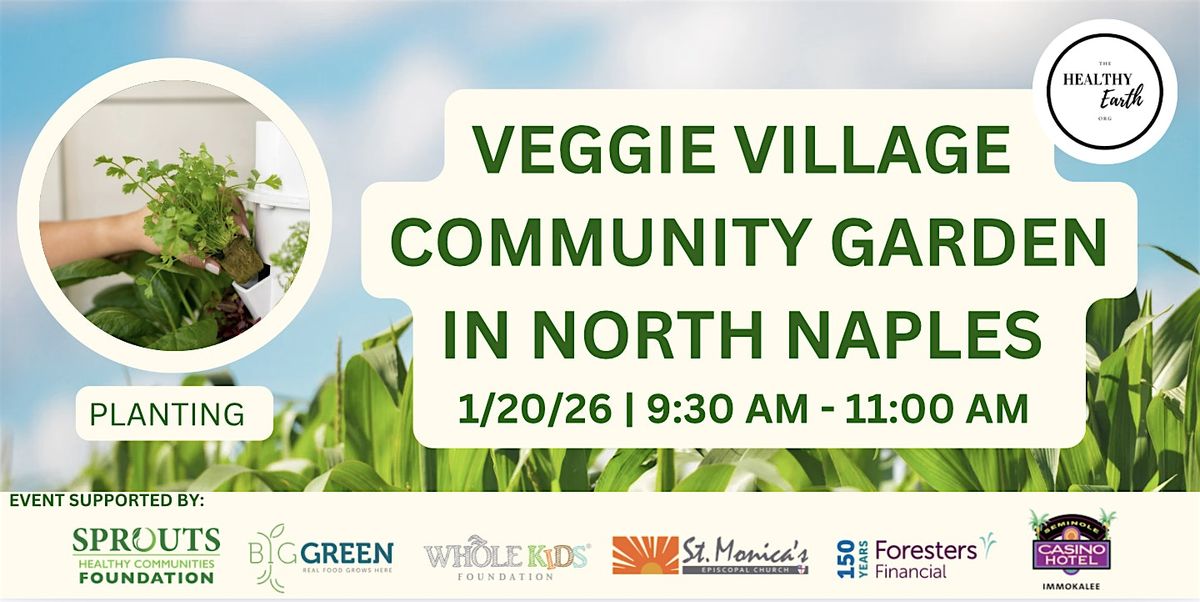 Veggie Village Community Garden Maintenance Day, 20 January | Event in Naples | AllEvents