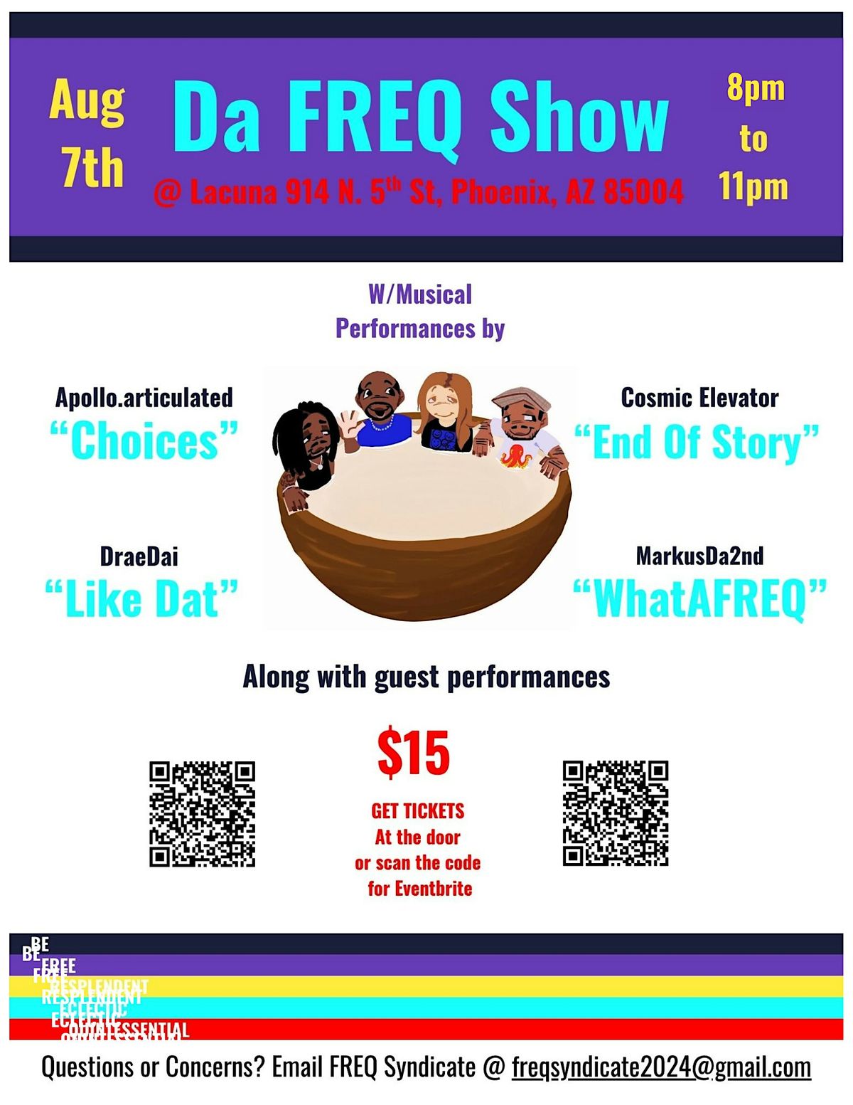 Da FREQ Show, 7 August | Event in Phoenix | AllEvents