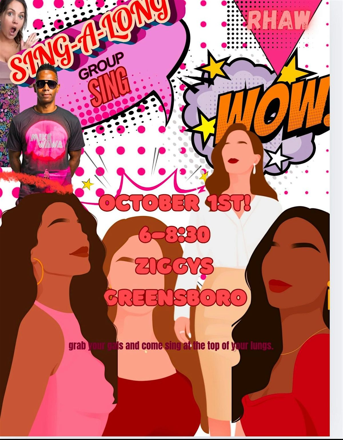 Shout Out and Sing, 1 October | Event in Greensboro | AllEvents