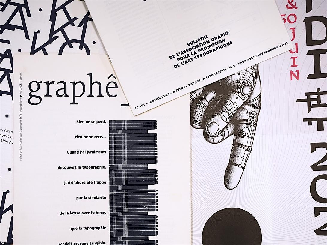 Les Rendez-vous de Gutenberg ! Graphê : rencontre avec l'art typographique., 4 November | Event in Strasbourg