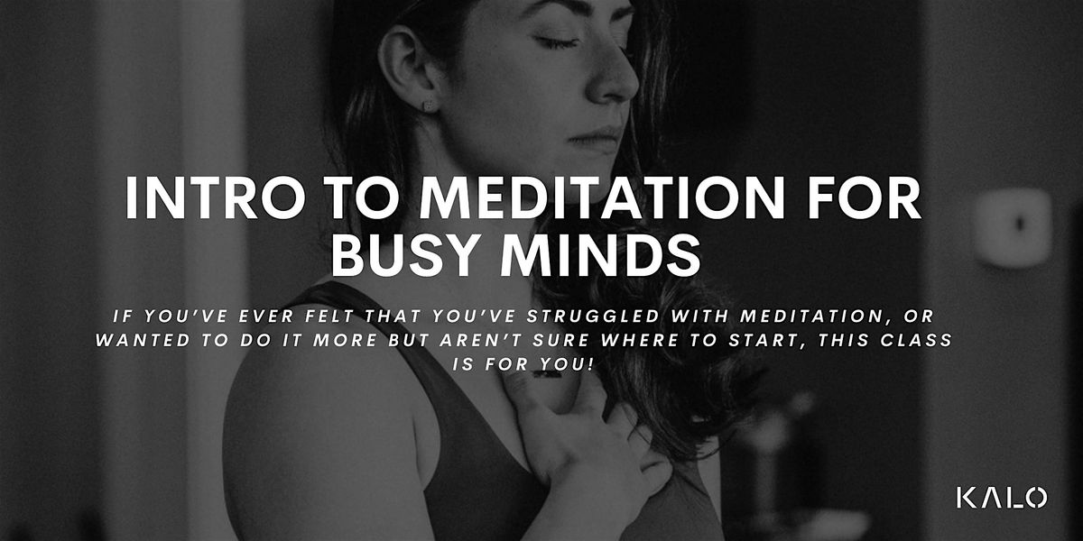 Intro to Meditation for Busy Minds, 30 August | Event in Denver | AllEvents