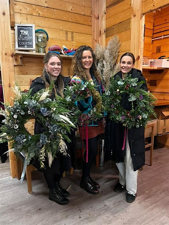 Wreath making at COFFEEHOG by TheFlowerCollective, 3 December | Event in Colchester | AllEvents