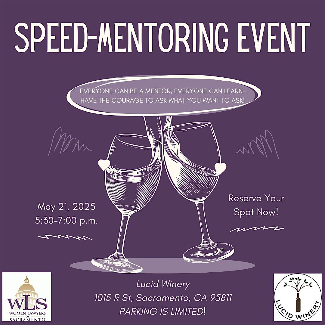 WLS Speed-Mentoring Event, 21 May | Event in Sacramento | AllEvents