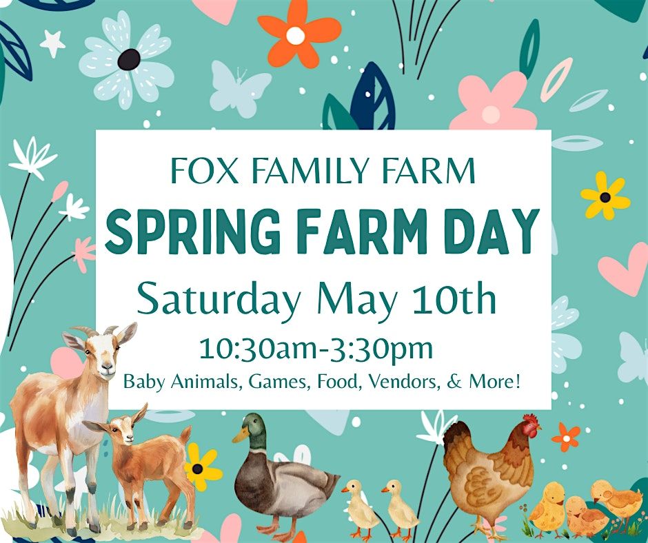 Spring Farm Day, 10 May | Event in Ashland | AllEvents