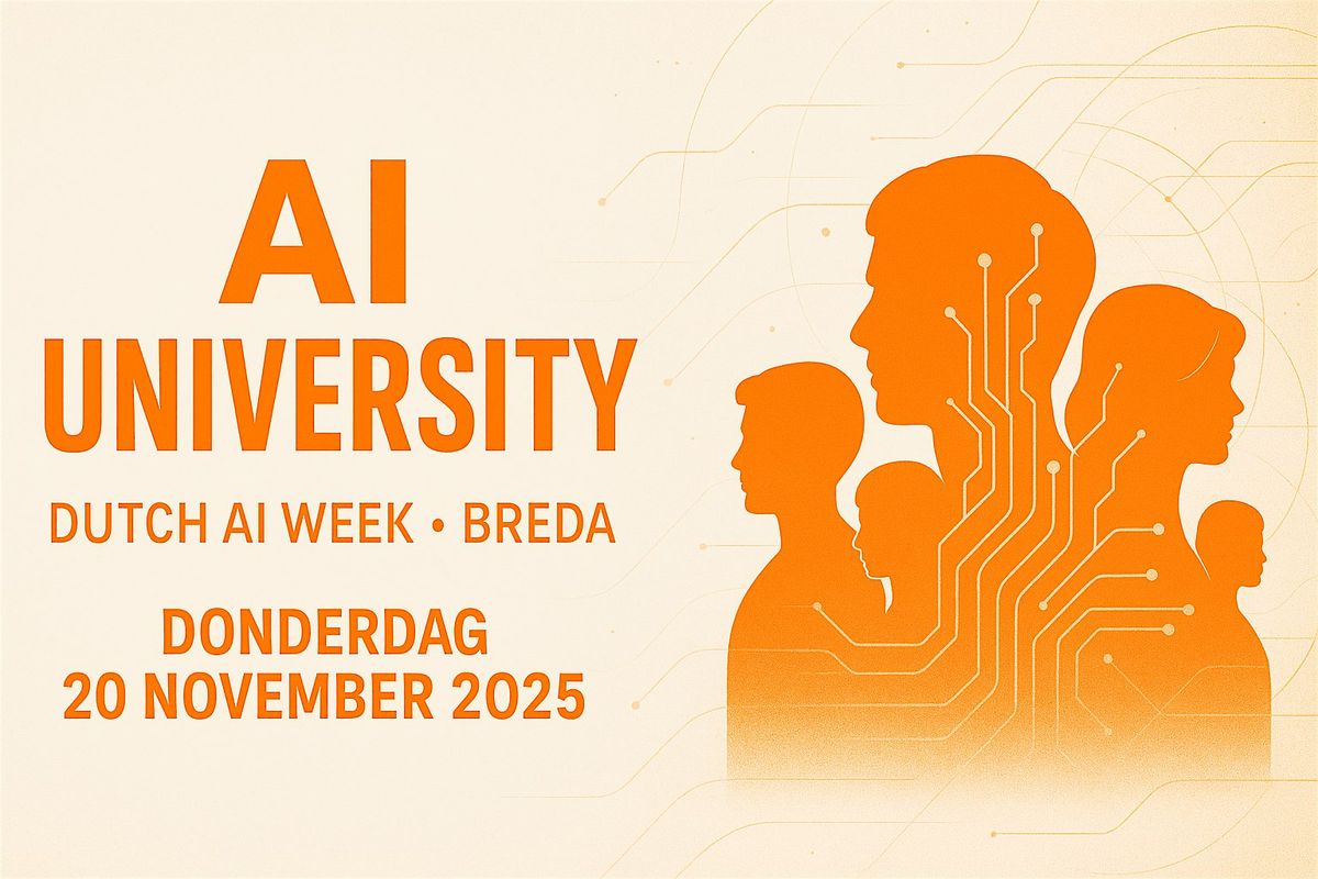 AI University - Dutch AI Week, 20 November | Event in Breda | AllEvents