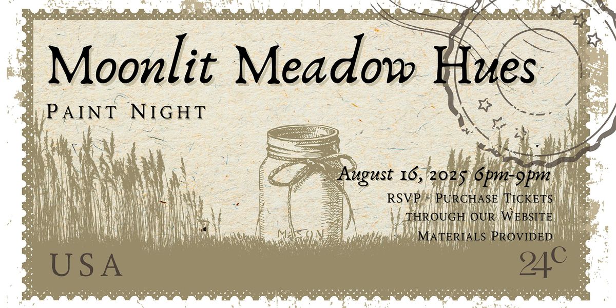 Moonlit Meadow Hues | Paint Night | Event in Cedar City | AllEvents