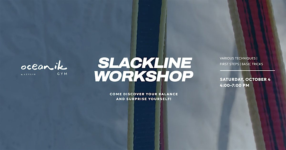 Slackline Workshop at Oceanik Gym | Event in Tulum | AllEvents
