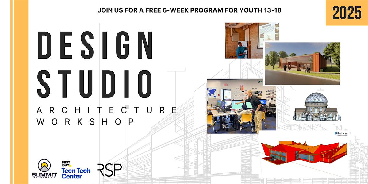 Design Studio - Youth Architecture Workshop, 15 July | Event in Minneapolis | AllEvents