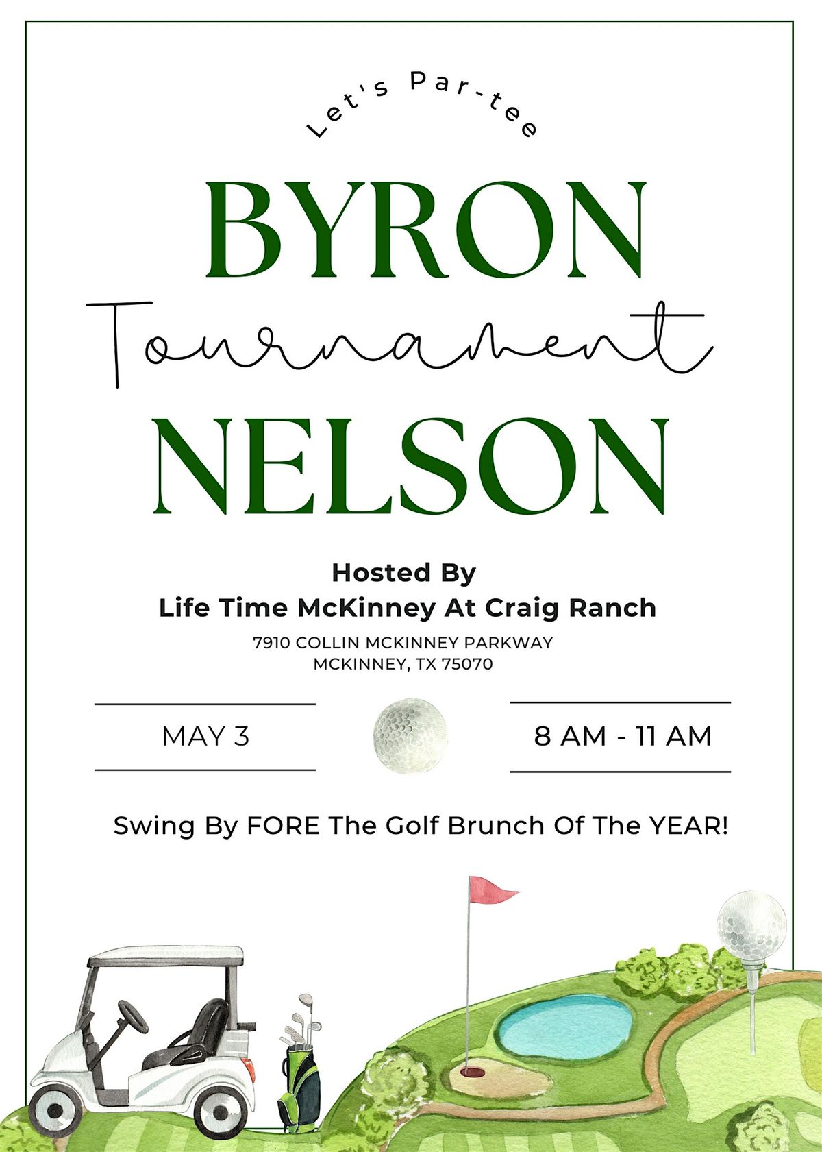 Byron Nelson Brunch, 3 May | Event in McKinney | AllEvents
