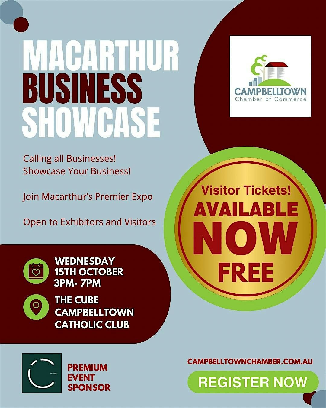 Campbelltown Chamber of Commerce Presents -2025 Macarthur Business Showcase, 15 October | Event in Campbelltown