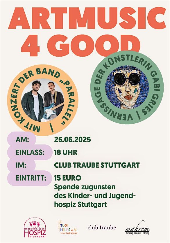 Artmusic 4 good, 25 June | Event in Stuttgart | AllEvents