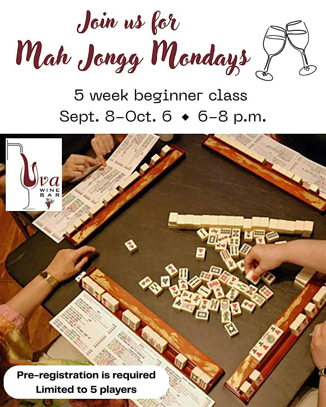 Mah Jongg Beginner Class, 8 September | Event in Mashpee | AllEvents