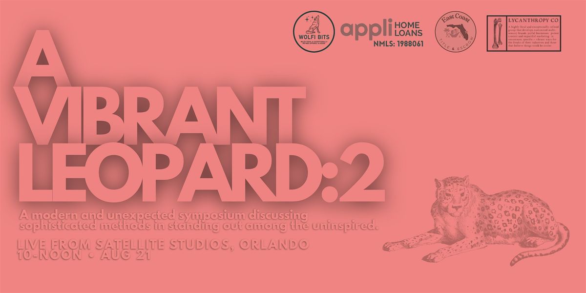 A Vibrant Leopard: 2, 21 August | Event in Orlando | AllEvents