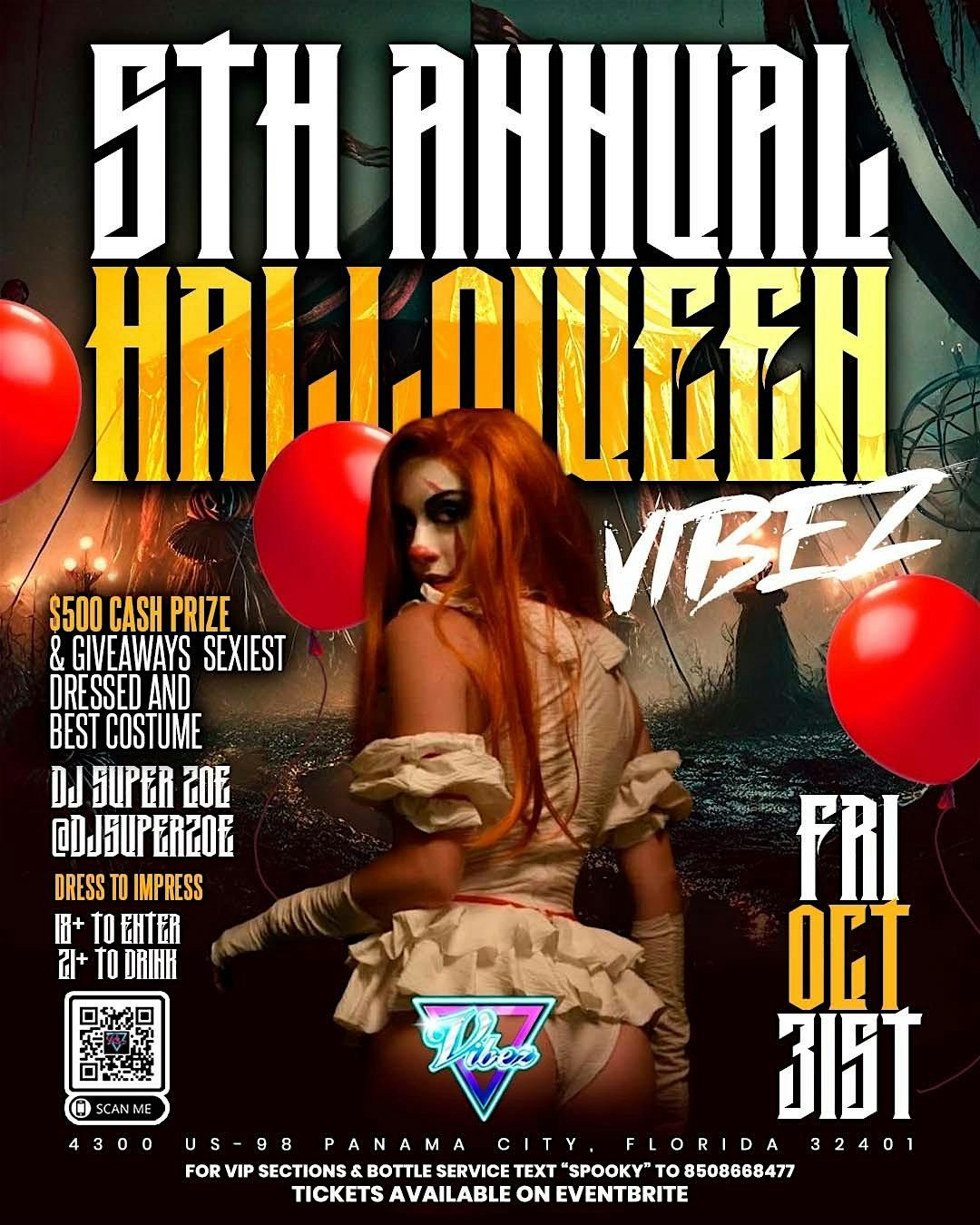 Friday Oct 31st 5th Annual Halloween Costume Contest, 31 October | Event in Panama City | AllEvents