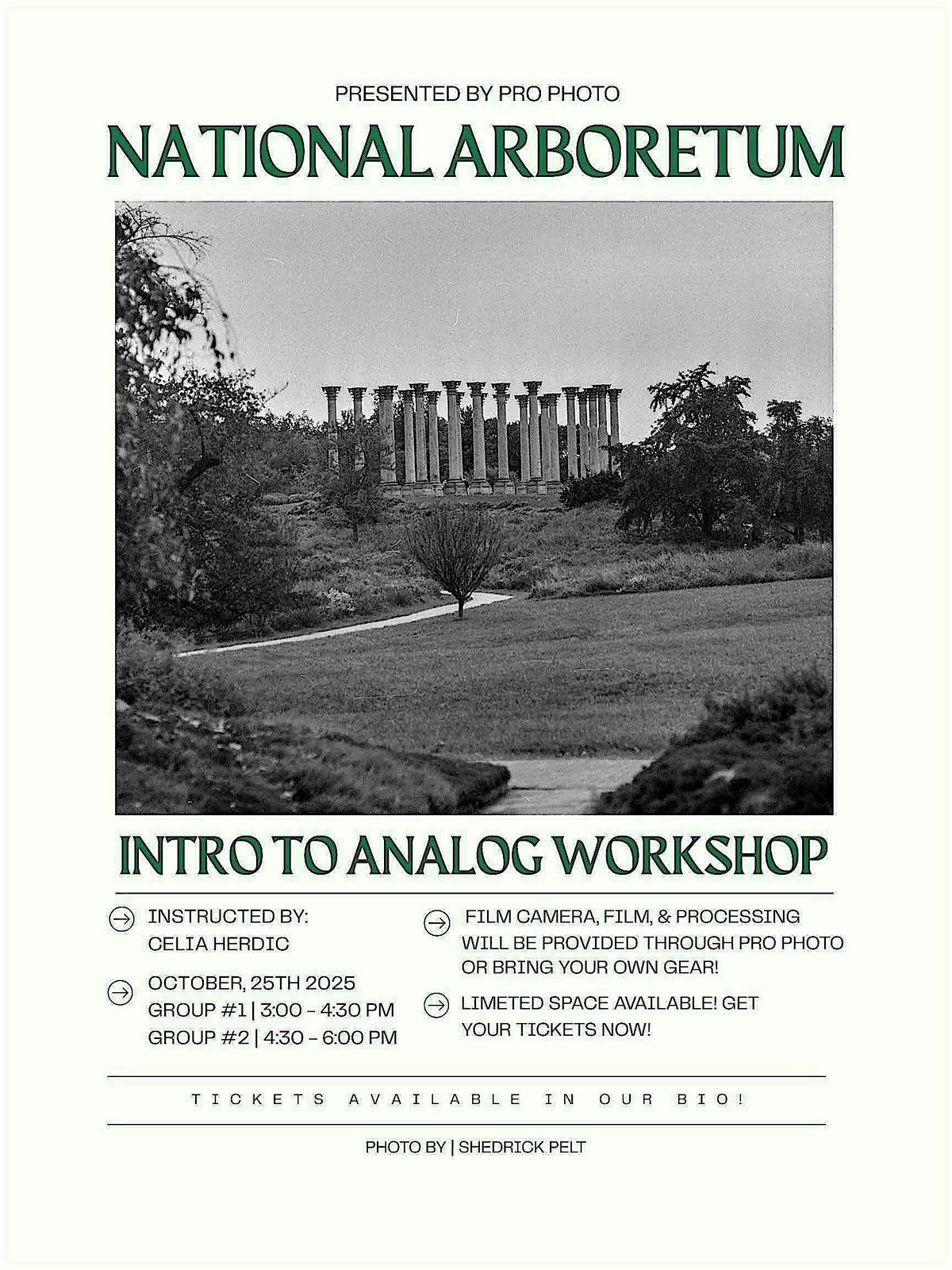 Intro to Film Photography Workshop!, 25 October | Event in Washington | AllEvents