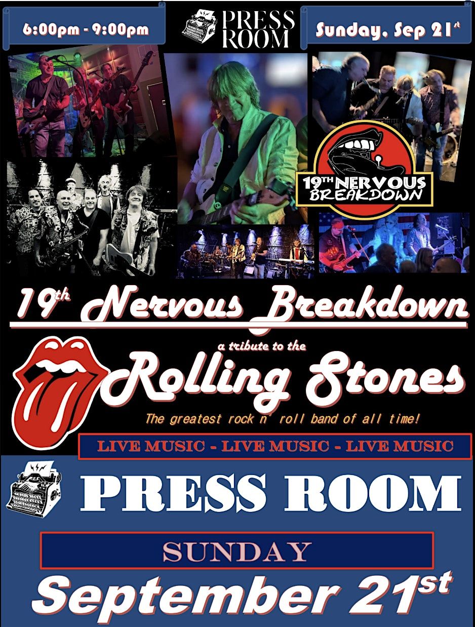 19th Nervous Breakdown: A Tribute to the Rolling Stones, 21 September | Event in Portsmouth | AllEvents