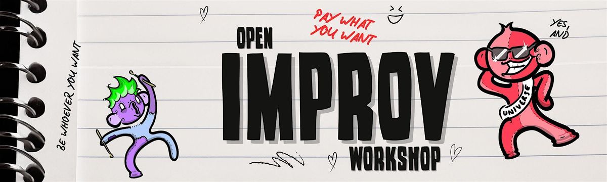 Open Improv Comedy Workshop (PWYW) in English • Every Sunday | Event in Barcelona | AllEvents