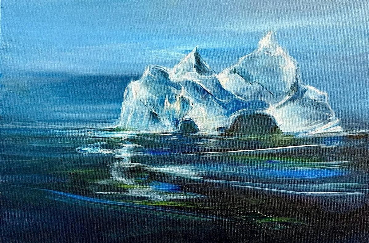 Painting Icebergs - Art in a Disappearing Landscape, 16 May | Event in Trinity | AllEvents