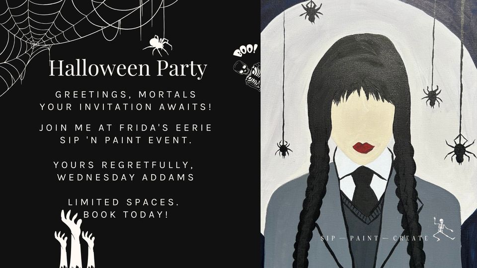 Halloween Painting Party , Frida's Luxe Sip n' Paint Fremantle, October