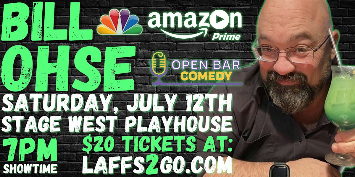 SPRING HILL COMEDY NIGHT: From NBC & Amazon Prime - Bill Ohse - July 12th, 12 July | Event in Spring Hill
