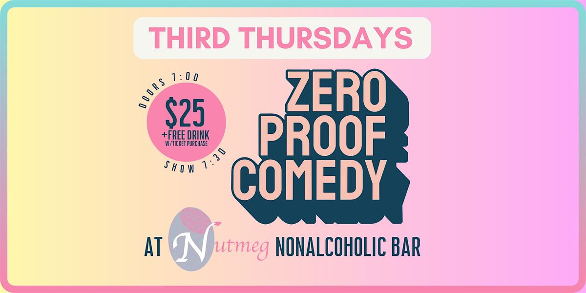 Zero Proof Comedy is Ba-Aack!!, 15 May | Event in Philadelphia | AllEvents